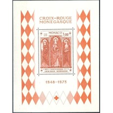 Живопись Монако 1973, Религия Мадонна картина, 1 блок