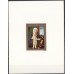 Живопись Габон 1972, Картины Брейгель, Марко Базаити Мадонна, полная серия в люкс-блоках КАРТОН Mi: 487-488 (очень редкая)