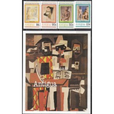 Живопись Антигуа 1981, Пикассо полная серия