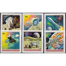 Космос Бурунди 1972, Космос Союз Аполлон, серия 6 марок