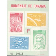 Космос Панама 1962, Космос полет Джона Глена, блок Mi: 12