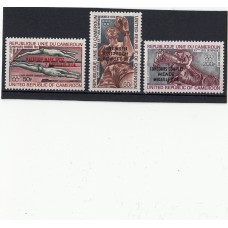 Олимпиада Камерун 1972, Мюнхен-72 НАДПЕЧАТКА серия 3 марки