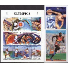 Олимпиада Гана 1996, Атланта-96, серия 2 блока и малый лист