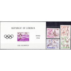 Олимпиада Либерия 1960, Рим-60, полная серия