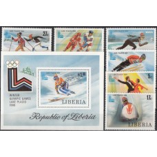 Олимпиада Либерия 1980, Лейк Плэсид-80 полная серия