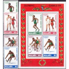 Олимпиада Малави 1984, Лос Анджелес-84 полная серия 