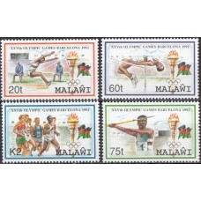 Олимпиада Малави 1992, Барселона-92 серия 4 марки