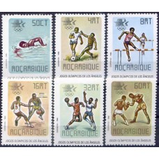 Олимпиада Мозамбик 1984, Лос Анджелес-84 полная серия(редкая)