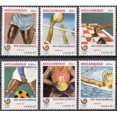 Олимпиада Мозамбик 1987, Сеул-88 полная серия с зубцами