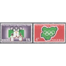 Олимпиада Нигерия 1968, Мексика-68 полная серия