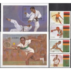 Олимпиада Замбия 1988, Сеул-88 полная серия