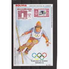 Олимпиада Боливия 1984, Сараево-84, блок Горные лыжи