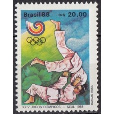 Олимпиада Бразилия 1988, Сеул-88 Дзюдо, марка Mi: 2258