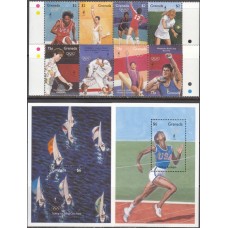 Олимпиада Гренада 1995, Атланта-96 полная серия (редкий)
