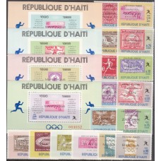 Олимпиада Гаити 1969, Летние ОИ, Чемпионы в марафоне на прошлых ОИ, полная серия (редкий)