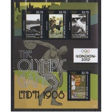 Олимпиада Сент Винсент Гренадины 2012, Лондон-2012 блок-коллектив марок Mi: 7043-7046
