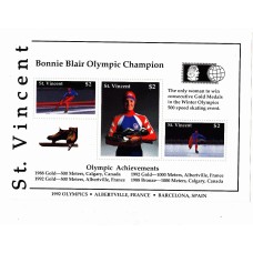 Олимпиада Сент Винсент 1992, Албертвилль-92, блок Конькобежный спорт Бонни Блэйр