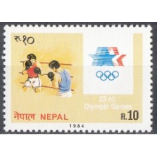 Олимпиада Непал 1984, Лос Анджелес-84 марка Mi: 441
