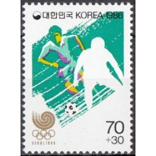 Олимпиада Корея 1986, Сеул-88 Футбол марка Mi: 1438
