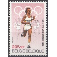 Олимпиада Бельгия 1980, Олимпиец Иво-Ван Дамм, марка Mi: 2025