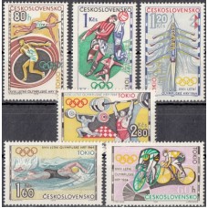 Олимпиада Чехословакия 1964, Токио-64 полная серия (редкая)