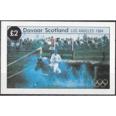 Олимпиада Даваар Шотландия 1984, Лос Анджелес-84 Конный спорт, люкс-блок без зубцов