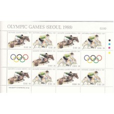 Олимпиада Ирландия 1988, Сеул-88 малый лист