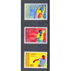 Олимпиада Лихтенштейн 1984, Лос-Анджелес-84 серия 3 марки