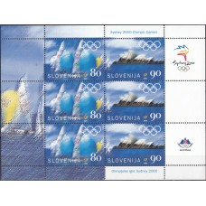 Олимпиада Словения 2000, Сидней-2000 малый лист