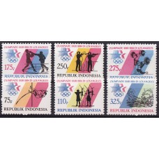 Олимпиада Индонезия 1984, Лос Анджелес серия 6 марок