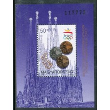 Олимпиада Венгрия 1992, Барселона блок Медали Олимпиады