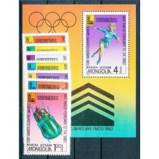 Олимпиада Монголия 1980, Лейк Плесид-80 полная серия