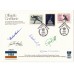 Олимпиада Австрия 1964, 1988 Калгари спецгашение Официальный выпуск VISA с автографами