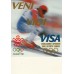 Олимпиада Австрия 1964, 1988 Калгари спецгашение Официальный выпуск VISA с автографами