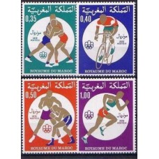 Олимпиада Марокко 1976, Монреаль серия 4 марки