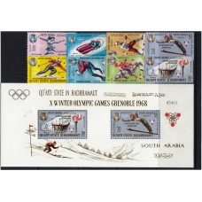Олимпиада Йемен Аден Хадрамаут 1968, Гренобль полная серия