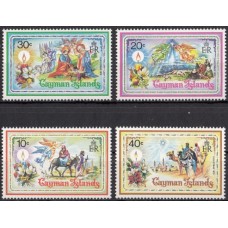 Рождество Каймановы острова 1979, Библейские сюжеты, серия 4 марки Рождество