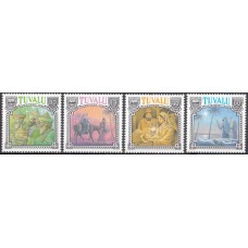 Религия Тувалу, Рождение Иисуса Христа, серия 4 марки