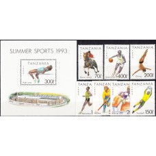 Спорт Танзания 1993, Летние виды спорта, полная серия