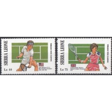 Спорт Сьерра Леоне 1987, Теннис серия 2 марки