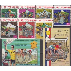 Спорт Экваториальная Гвинея 1973, Велоспорт Тур де Франс, полная серия