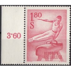 Спорт Австрия 1962, Спортивная гимнастика, 1 марка Mi: 1121