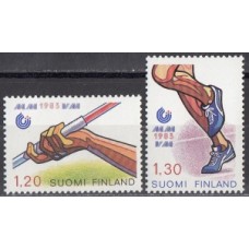 Спорт Финляндия 1983, Чемпионат по Легкой атлетике, серия 2 марки