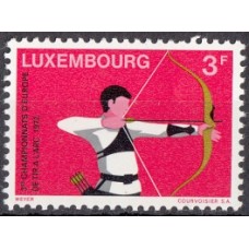 Спорт Люксембург 1972, Стрельба из лука, марка Mi: 848