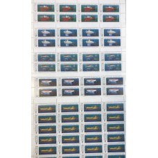 СССР 1990, Подводные аппараты, полная серия в листах 6259-63 (Сол)