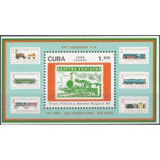 Железная дорога Куба 1989, Локомотивы блок Mi: 115