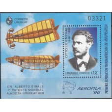 Авиация Уругвай 1996, История авиации, блок Mi: 74