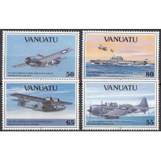 Авиация Вануату 1992, Военная авиация серия 4 марки
